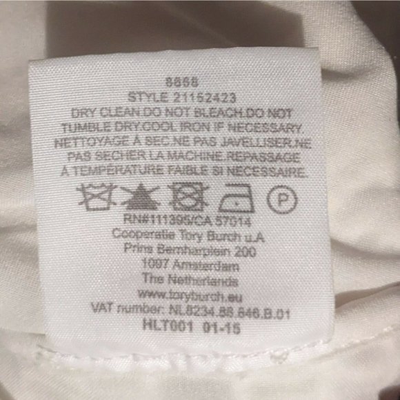 Tory Burch Cream Crochet Mini Dress - Picture 5 of 8